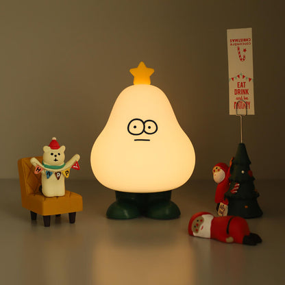 Cute Christmas Tree Silicone Night Lamp
