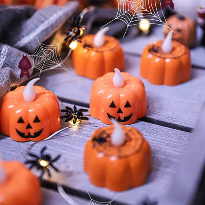 Halloween Pumpkin Candle Light Decoration