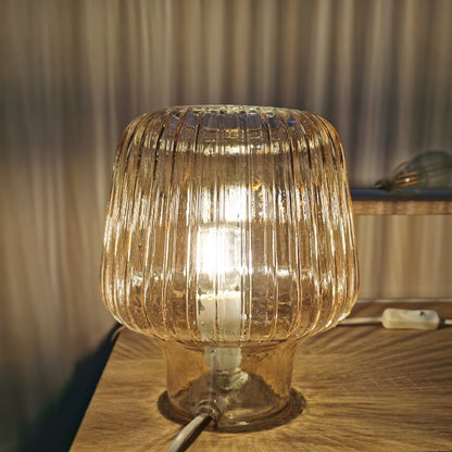 Hammered Glass Table Lamp