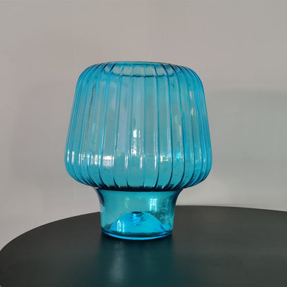 Hammered Glass Table Lamp