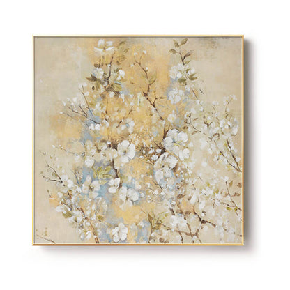 Hand Painted Floral Oil Painting