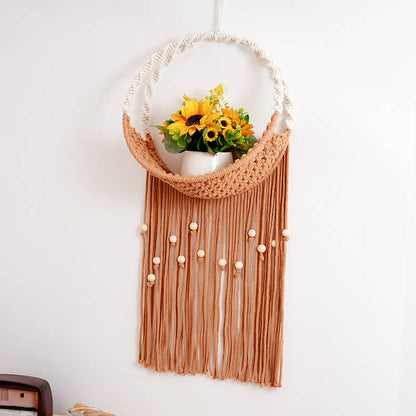 Hand Woven Shelf Wall Hanging