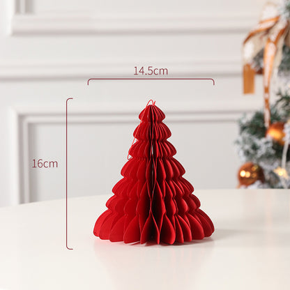 Honeycomb Folded Paper Christmas Tree