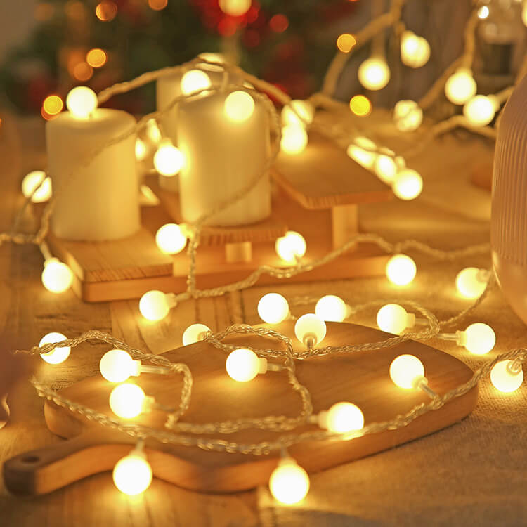 MOREUSHOP | LED Ball String Lights – Moreushop®