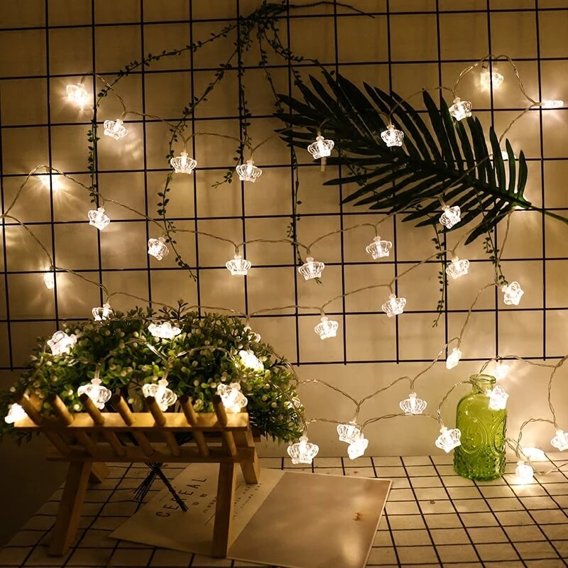 MOREUSHOP | LED Crown String Lights – Moreushop®