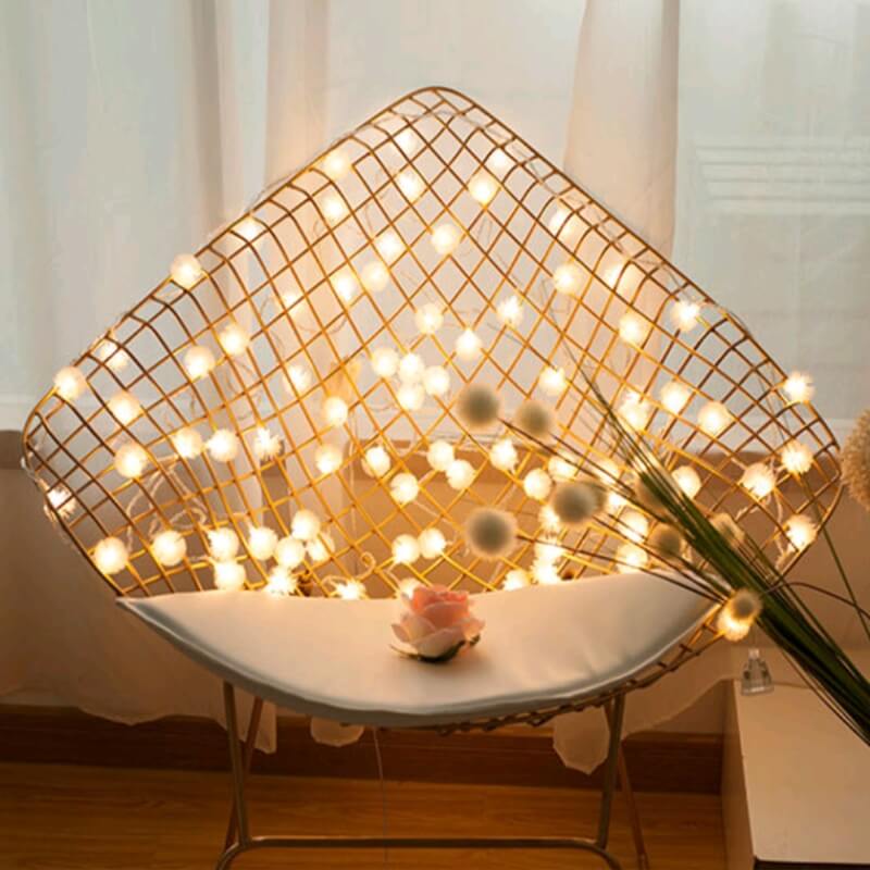 Led Snowball MOREUSHOP | LED Snowball String Lights – Moreushop®