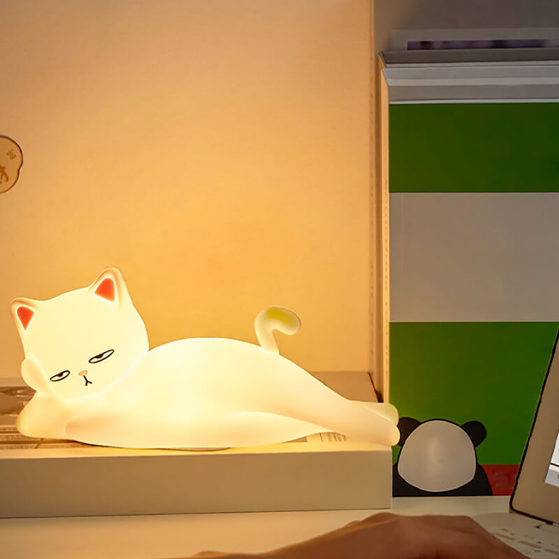 Lying Cat Night Lamp