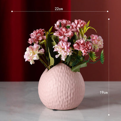 Ceramic Embossed Vase