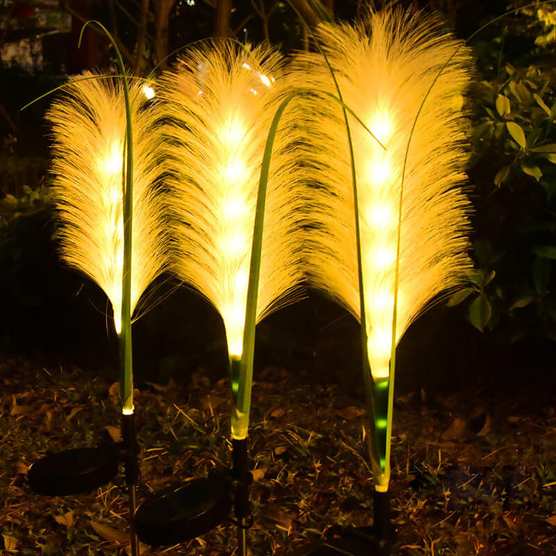 Prairie Reeds Light Box MOREUSHOP | Solar Reed Outdoor Decorative Light – Moreushop®