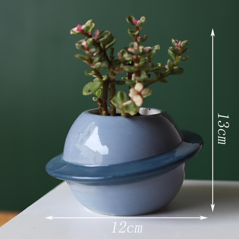 Planet Vase Decoration-BLUE
