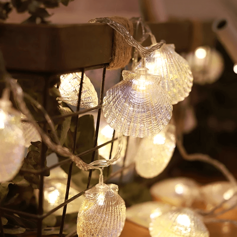 MOREUSHOP | LED Shell String Lights – Moreushop®