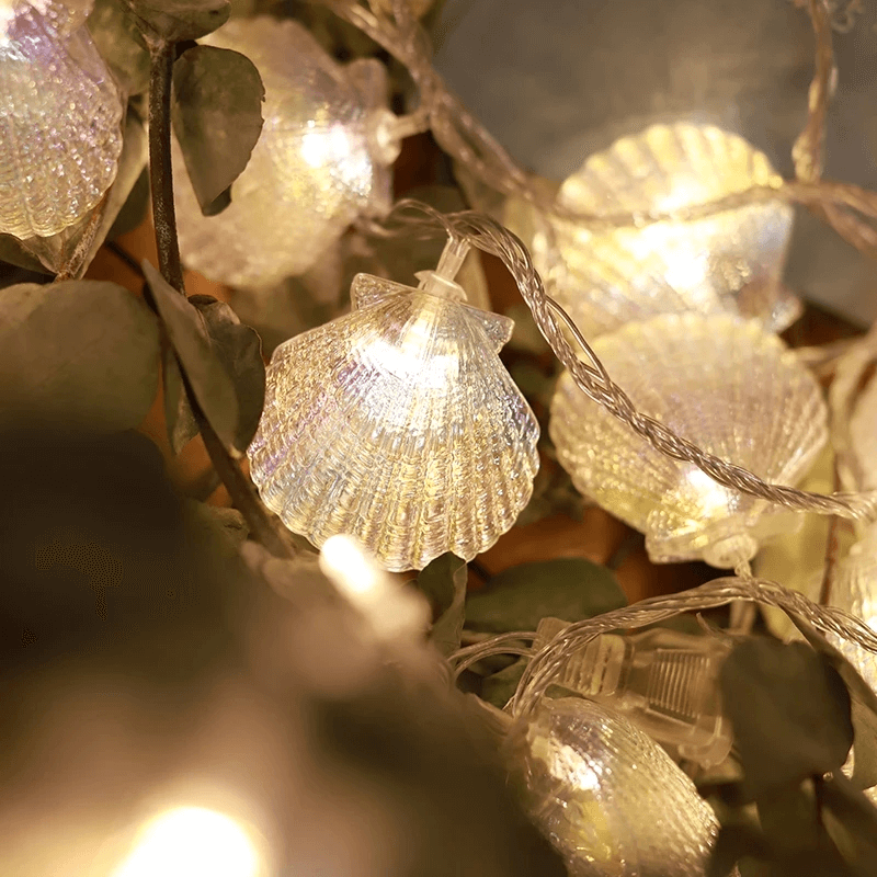 MOREUSHOP | LED Shell String Lights – Moreushop®