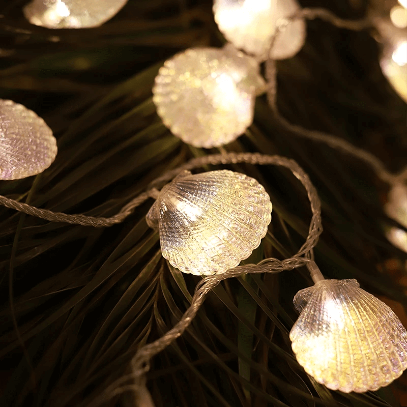 LED Shell String Lights