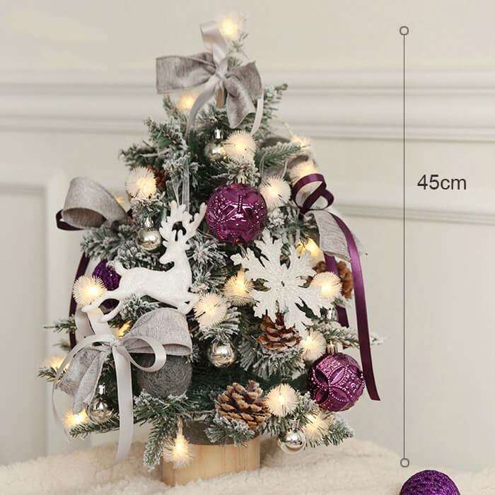 Snowflake Christmas Tree Desktop Ornament