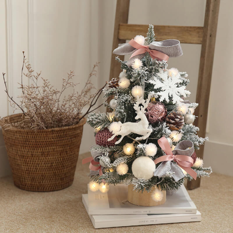 Snowflake Christmas Tree Desktop Ornament