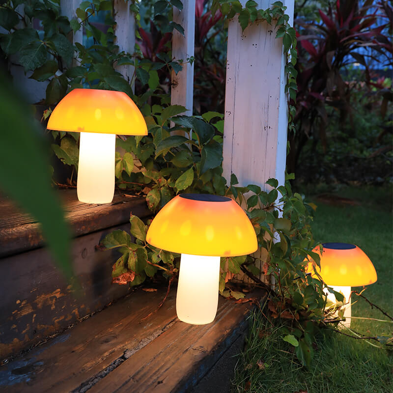 Solar Mushroom Outdoor Decoration Light 