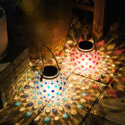Solar Polka Dot Outdoor Decorative Light