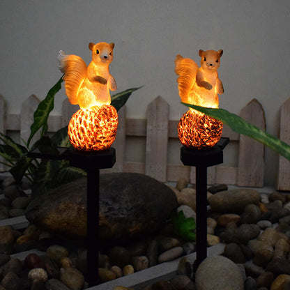 Solar Squirrel Outdoor Decorative Light