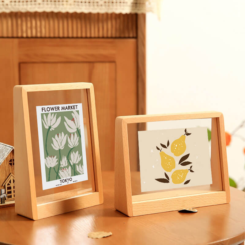 MOREUSHOP | Solid Wood Acrylic Photo Frame – Moreushop®