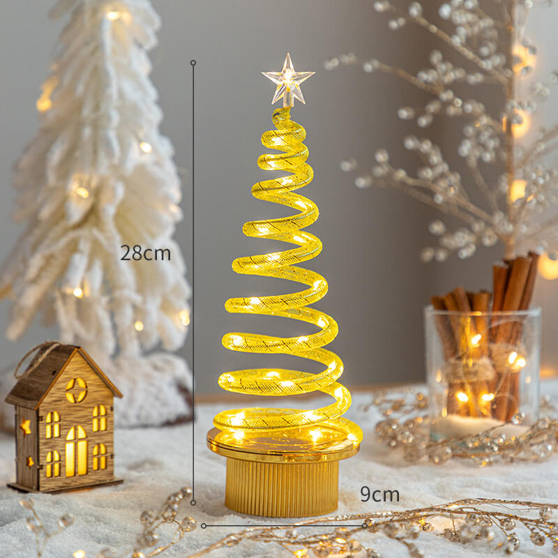 Spin Christmas Annular LED Lights