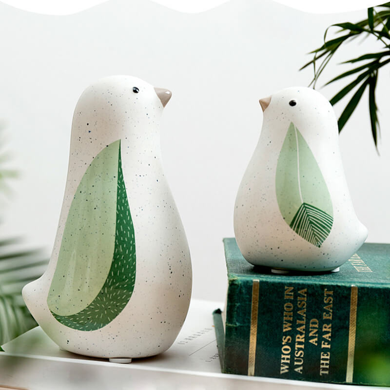 Spring Bird Ceramic Ornament