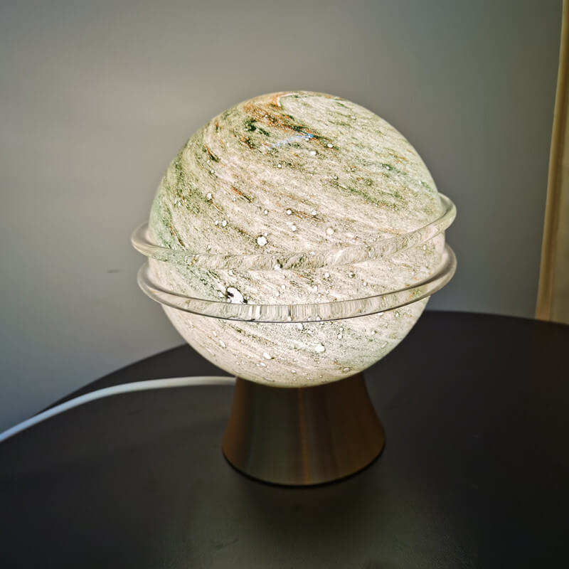 Starry Sky Glass Table Lamp