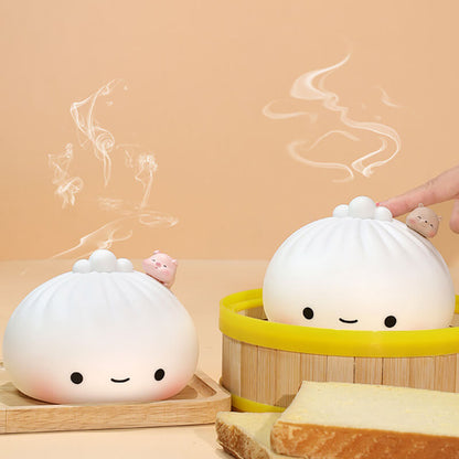 Steamed Bun Silicone Night Lamp