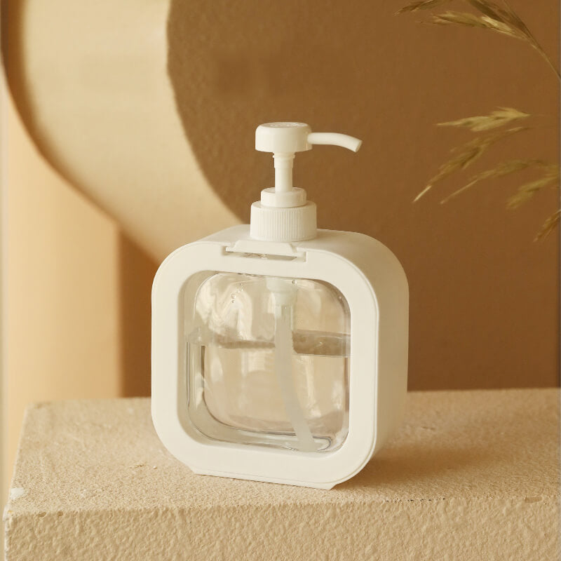 White Simple Soap Dispenser
