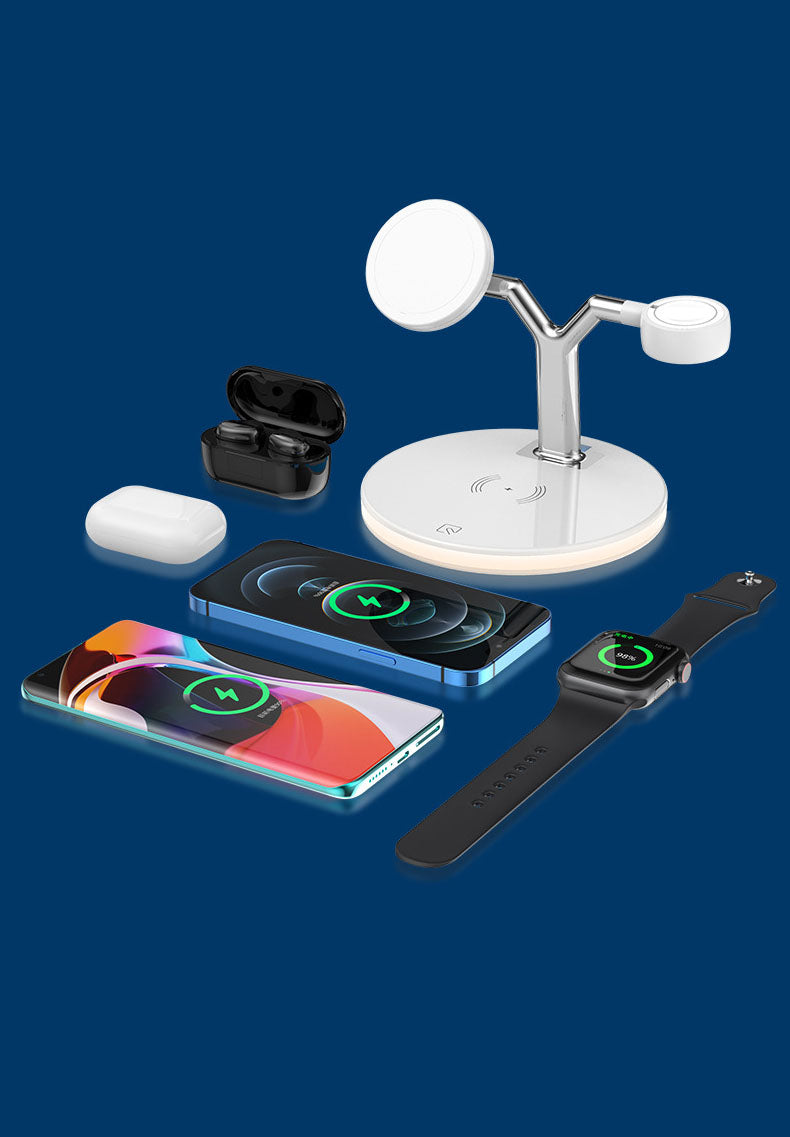 Magnetic Mobile Phone 3 in 1 Wireless Charger